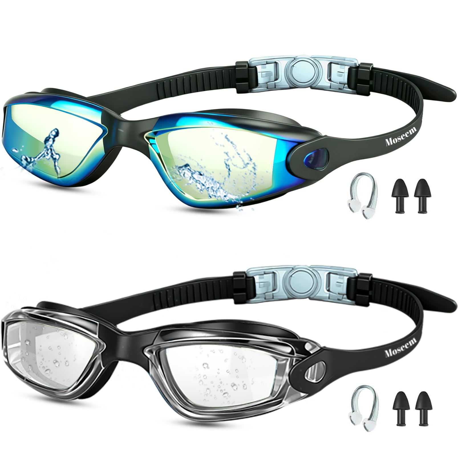  Schwimmbrille Antibeschlag UV-Schutz Herren Damen Kinder 10+
| Taucherbrille Kinder 10 Jahre Schwimmbrille Erwachsene
|